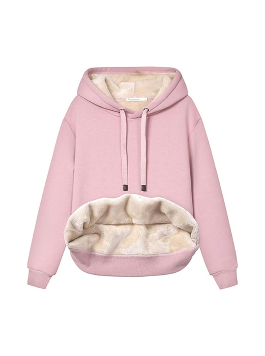 Evelyn Cosy Teddy Lined Hoodie