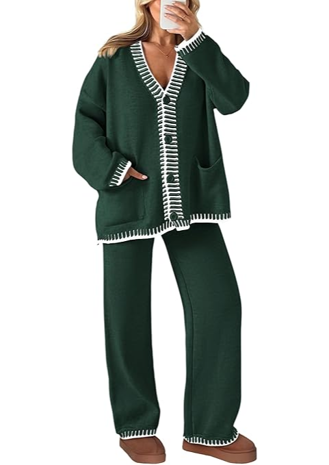 Clara Two-Piece Knitted Loungewear Set