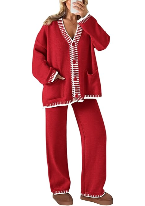 Clara Two-Piece Knitted Loungewear Set