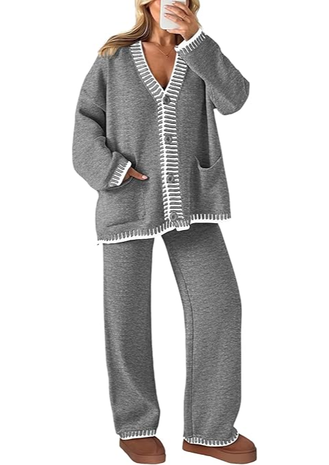 Clara Two-Piece Knitted Loungewear Set