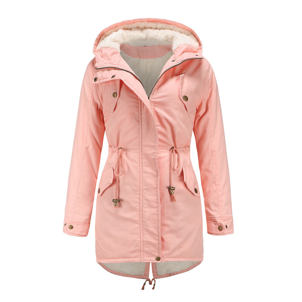 Alice Teddy Lined Hooded Coat
