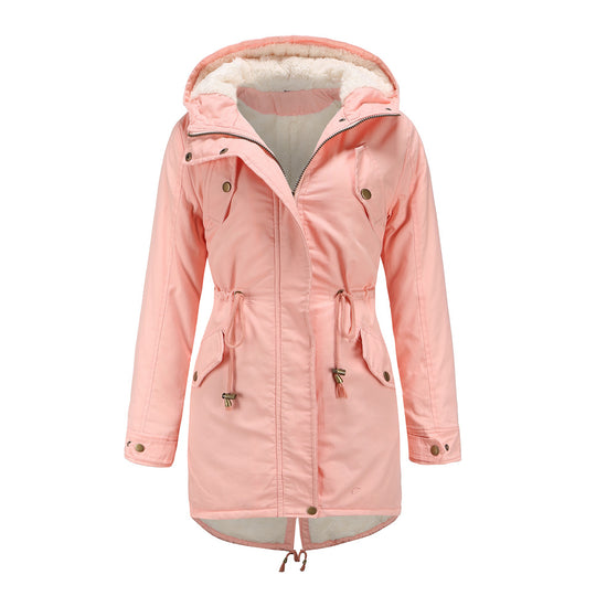 Alice Teddy Lined Hooded Coat