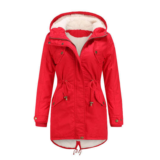Alice Teddy Lined Hooded Coat