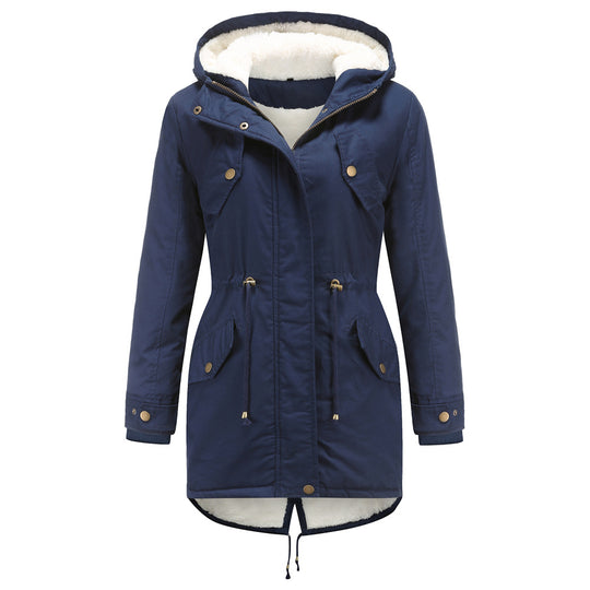 Alice Teddy Lined Hooded Coat