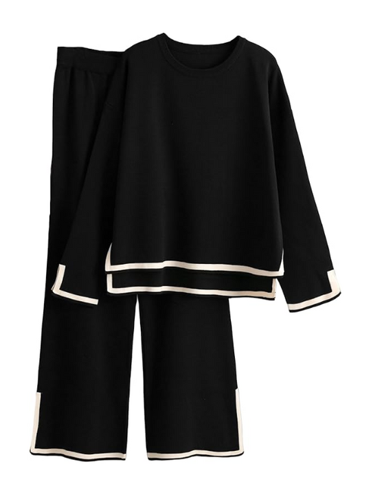 Evelyn Two-Piece Knitted Loungewear Set