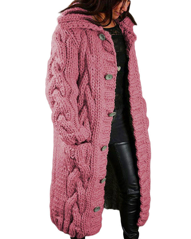 Elena Chunky Longline Knit Cardigan