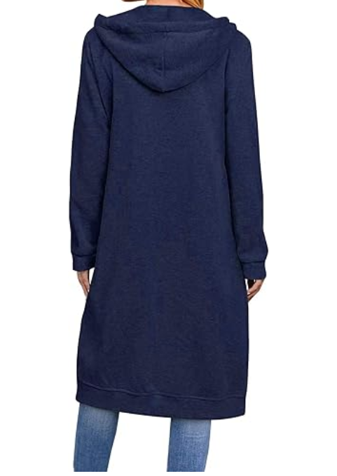 Grace Longline Zip Hoodie