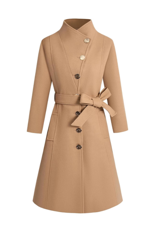 Karen Longline Belted Coat