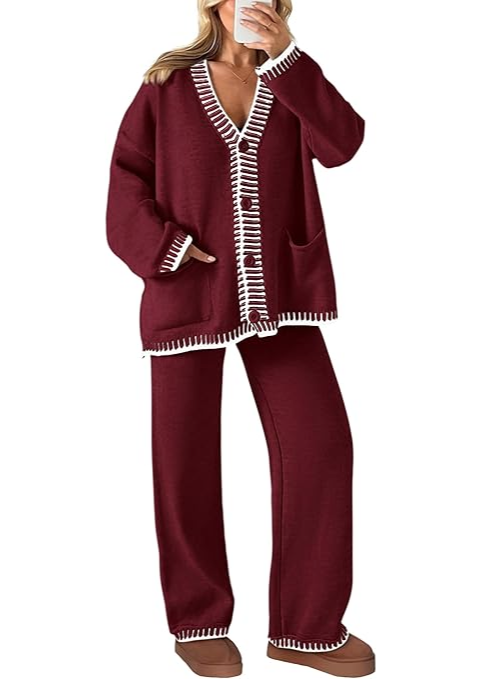 Clara Two-Piece Knitted Loungewear Set