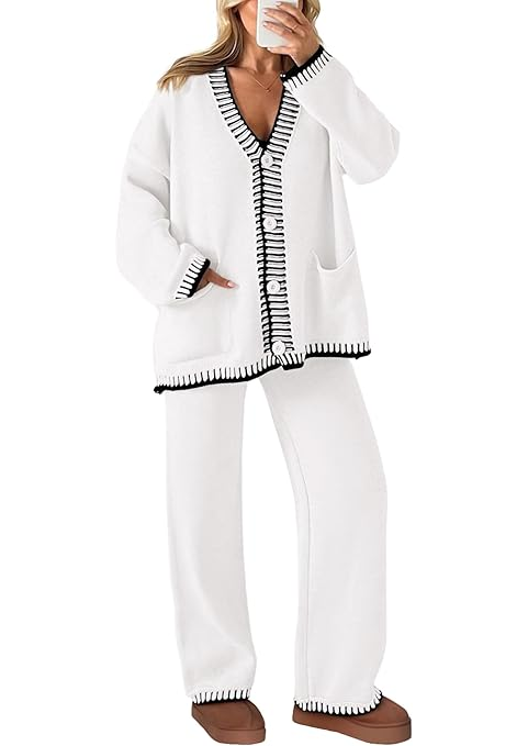 Clara Two-Piece Knitted Loungewear Set