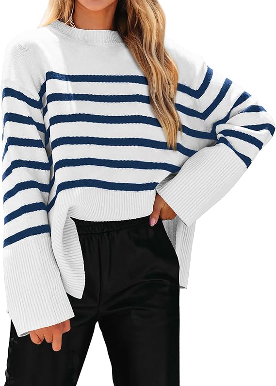 Ellie Stripe Long Sleeve Jumper