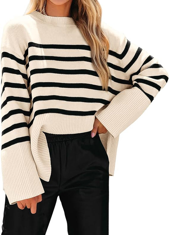 Ellie Stripe Long Sleeve Jumper
