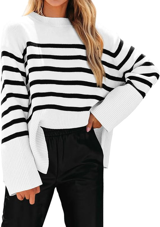 Ellie Stripe Long Sleeve Jumper