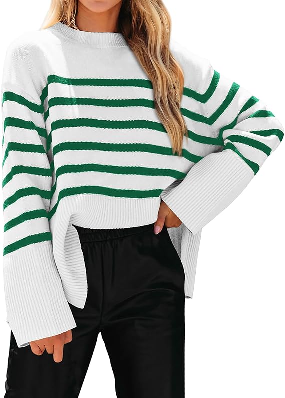 Ellie Stripe Long Sleeve Jumper
