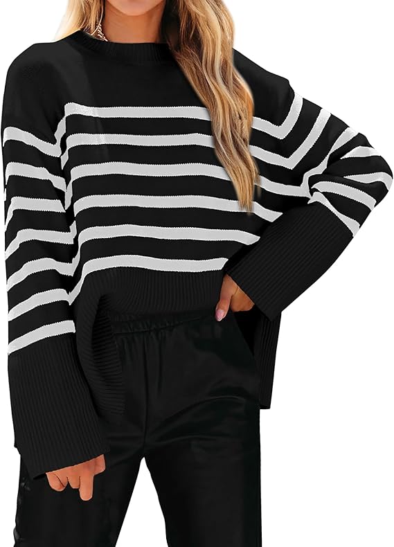 Ellie Stripe Long Sleeve Jumper