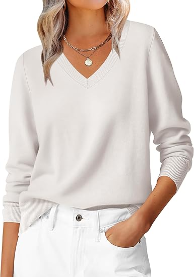 Rose V-Neck Jumper