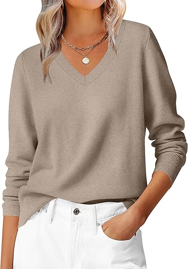 Rose V-Neck Jumper