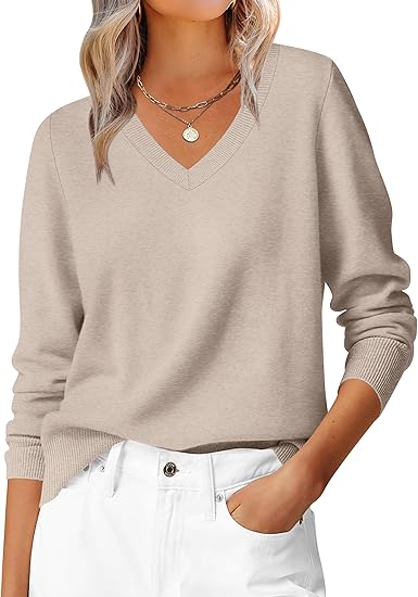 Rose V-Neck Jumper