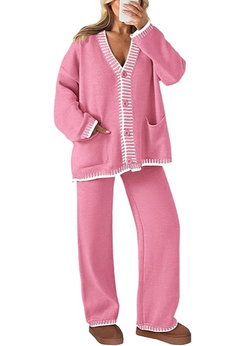 Clara Two-Piece Knitted Loungewear Set
