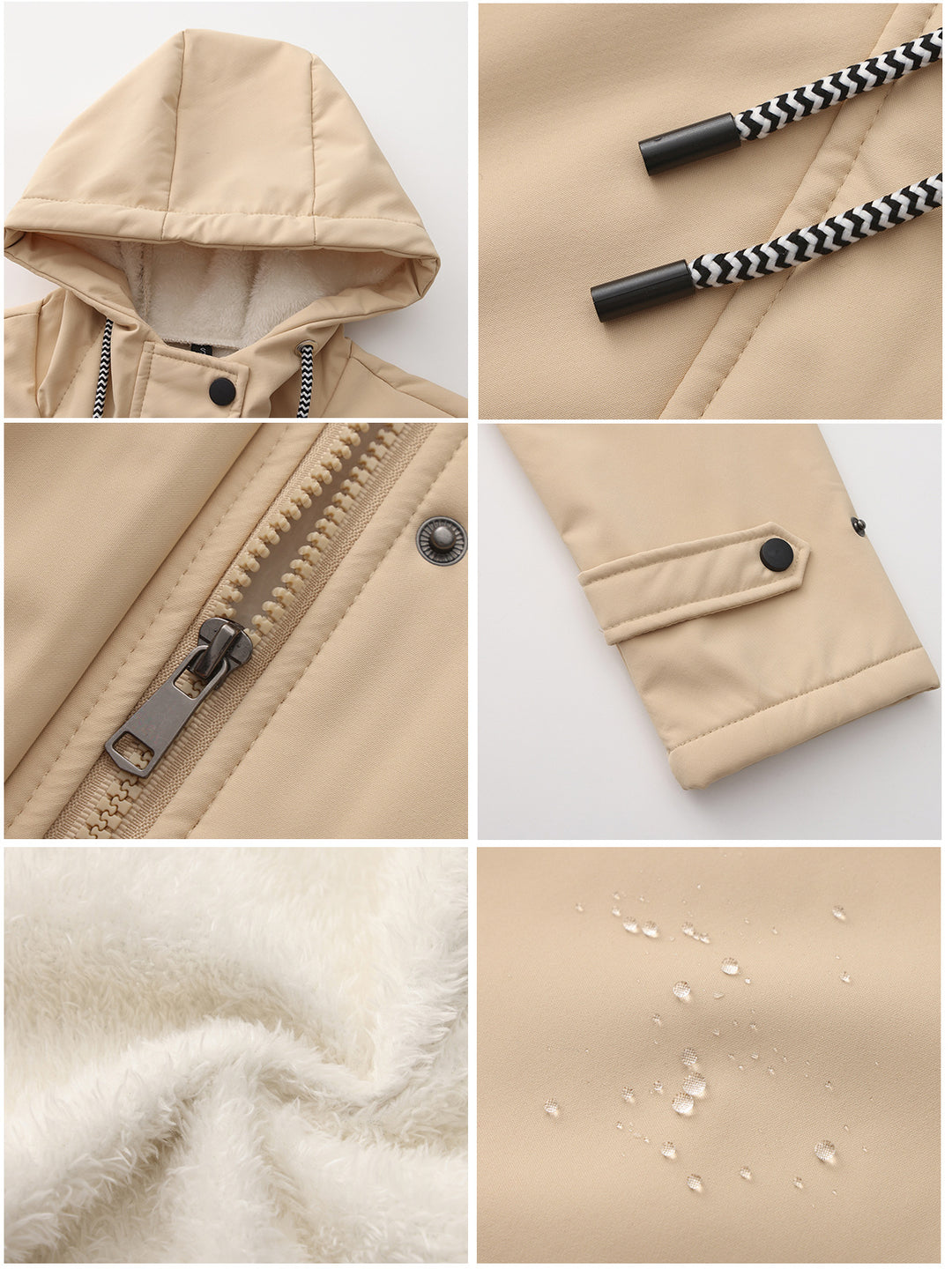 Mary Teddy Lined Raincoat
