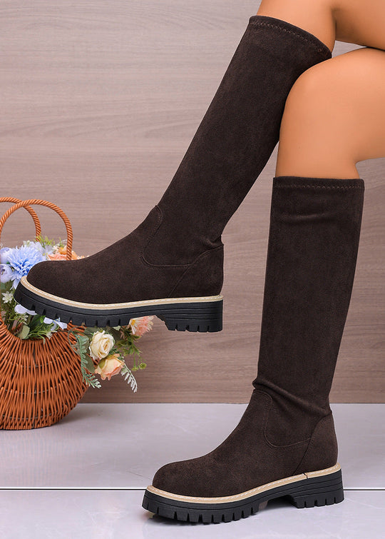 Anna Comfortable High Leg Winter Boots