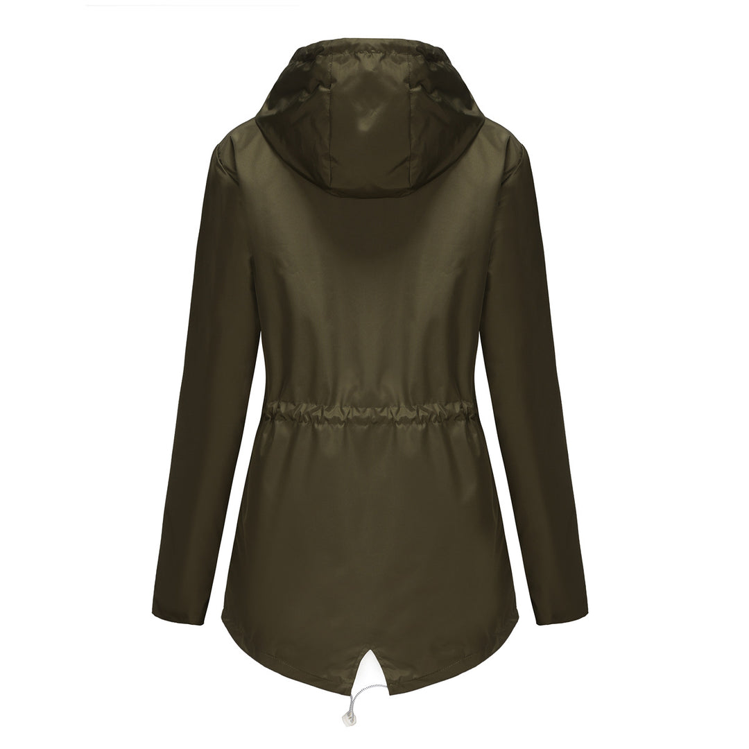 Grace Hooded Waterproof Raincoat