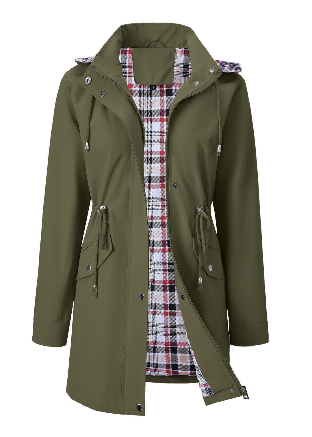 Claire Hooded Waterproof Raincoat