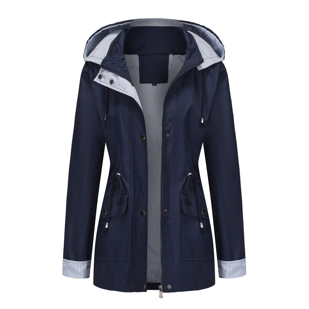 Harriet Hooded Waterproof Raincoat