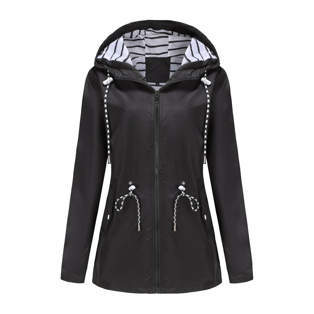 Grace Hooded Waterproof Raincoat