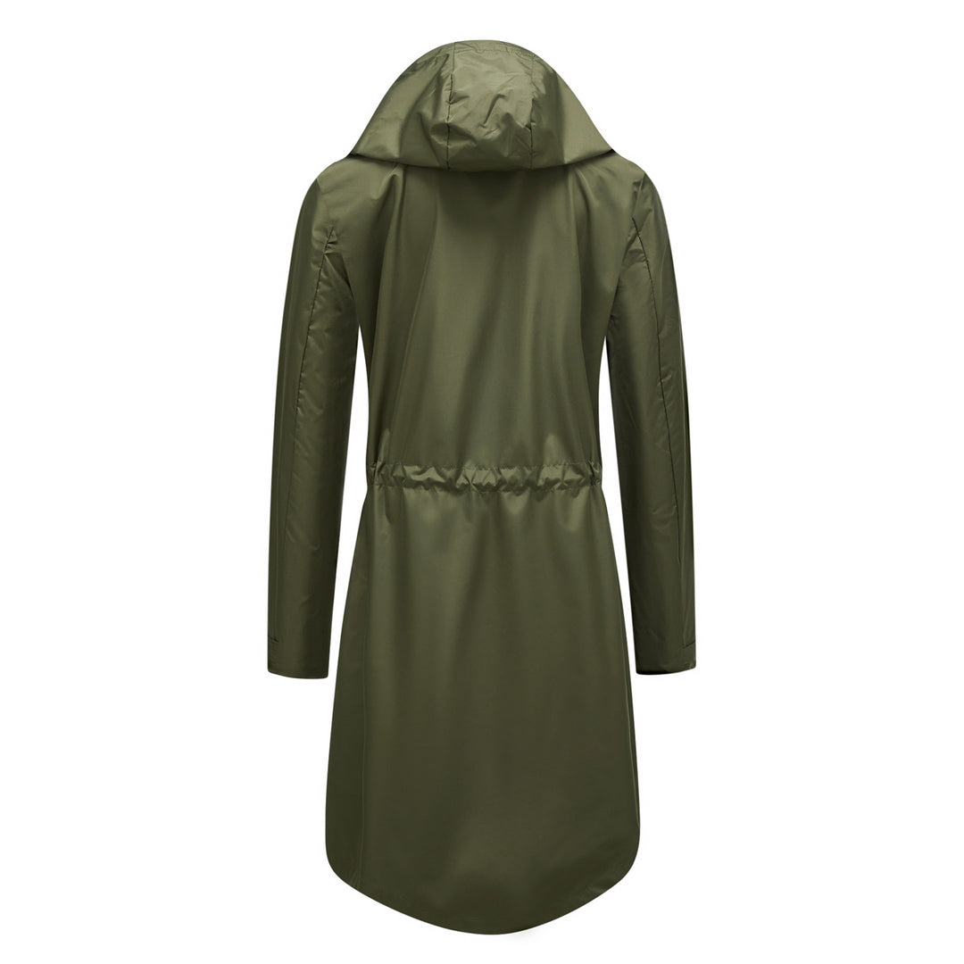 Victoria Hooded Waterproof Raincoat