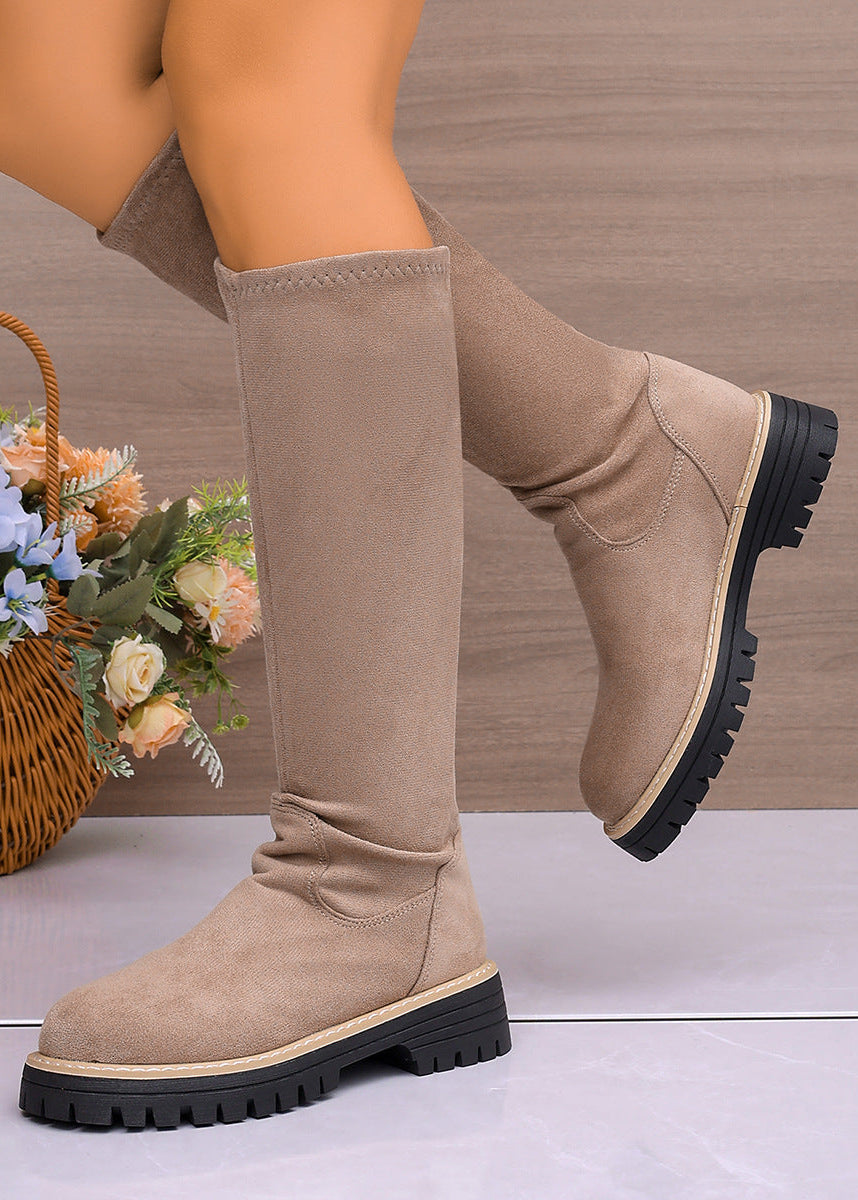 Anna Comfortable High Leg Winter Boots
