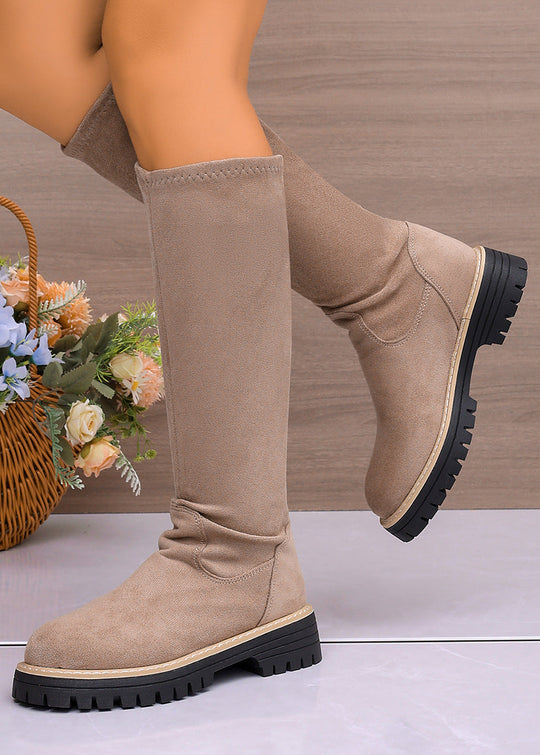Anna Comfortable High Leg Winter Boots