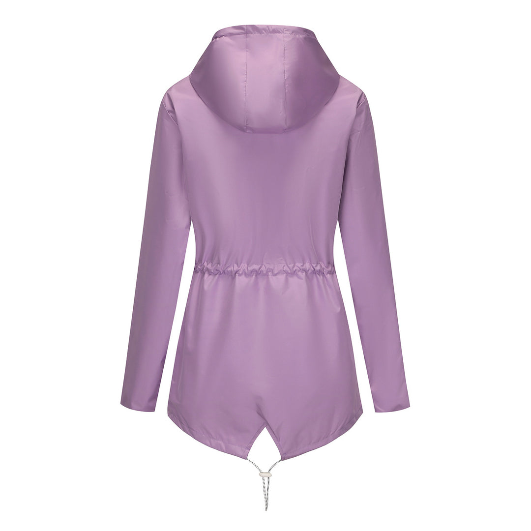 Grace Hooded Waterproof Raincoat