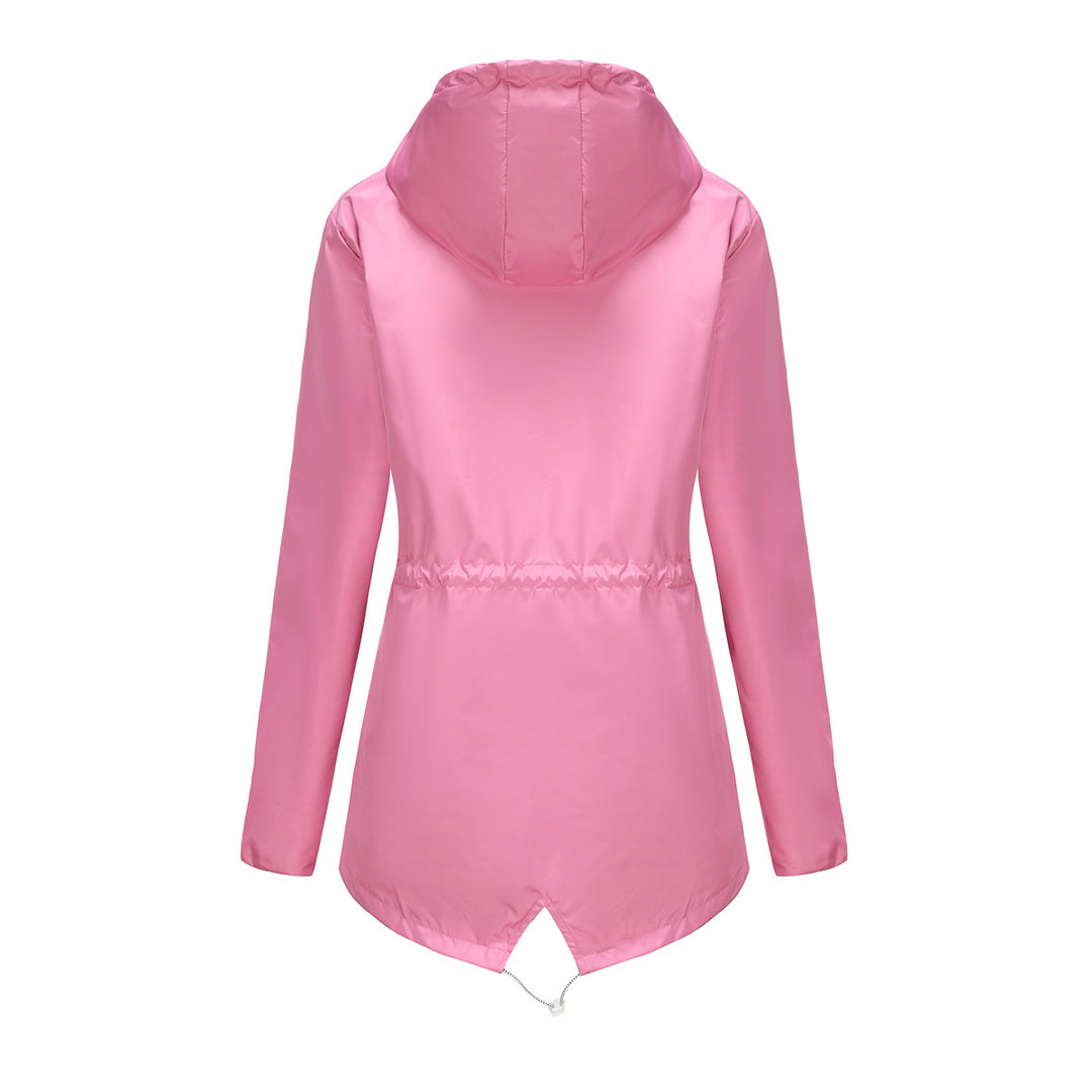 Grace Hooded Waterproof Raincoat