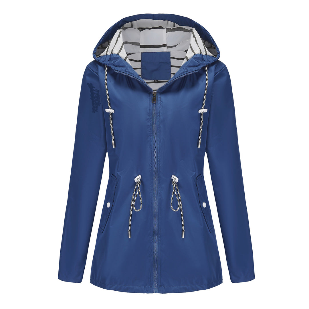 Grace Hooded Waterproof Raincoat