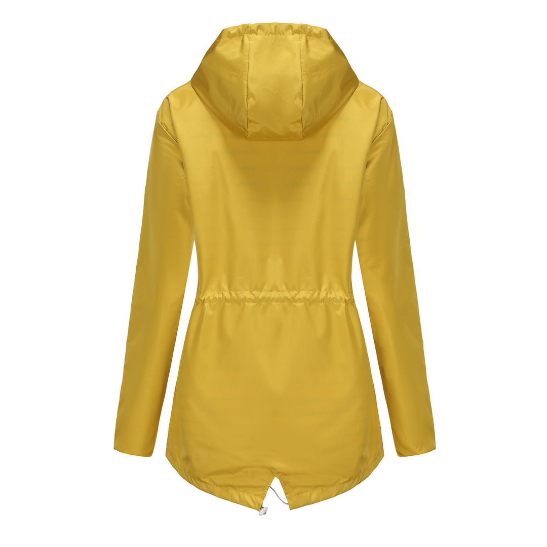 Grace Hooded Waterproof Raincoat