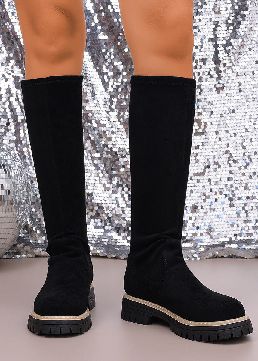 Anna Comfortable High Leg Winter Boots