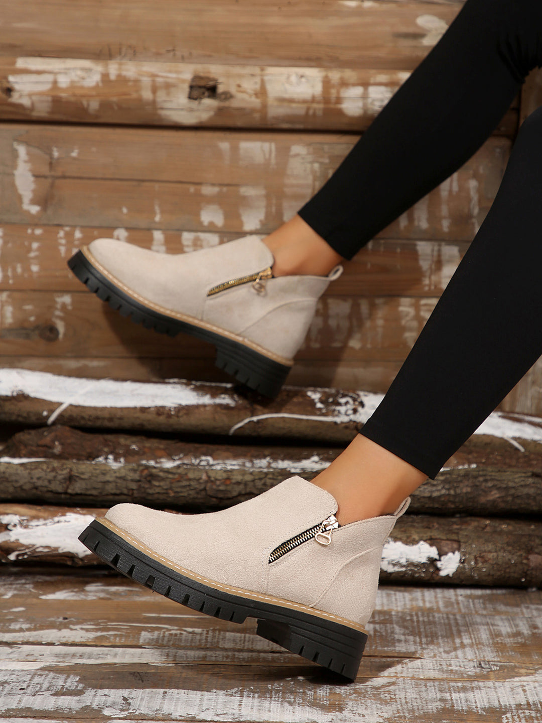 Anna Comfortable Winter Ankle Boots