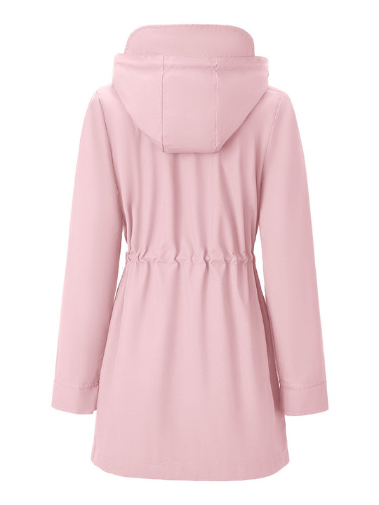 Claire Hooded Waterproof Raincoat