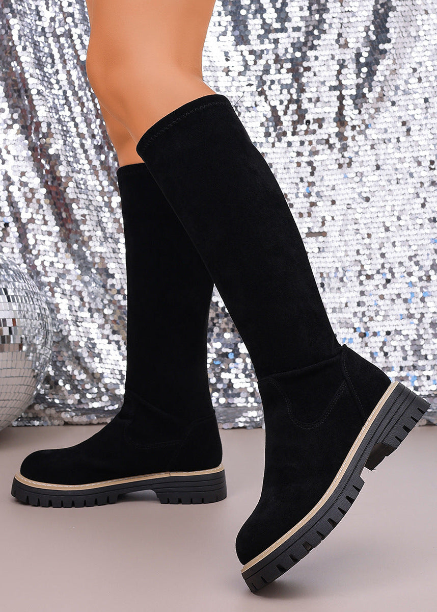 Anna Comfortable High Leg Winter Boots