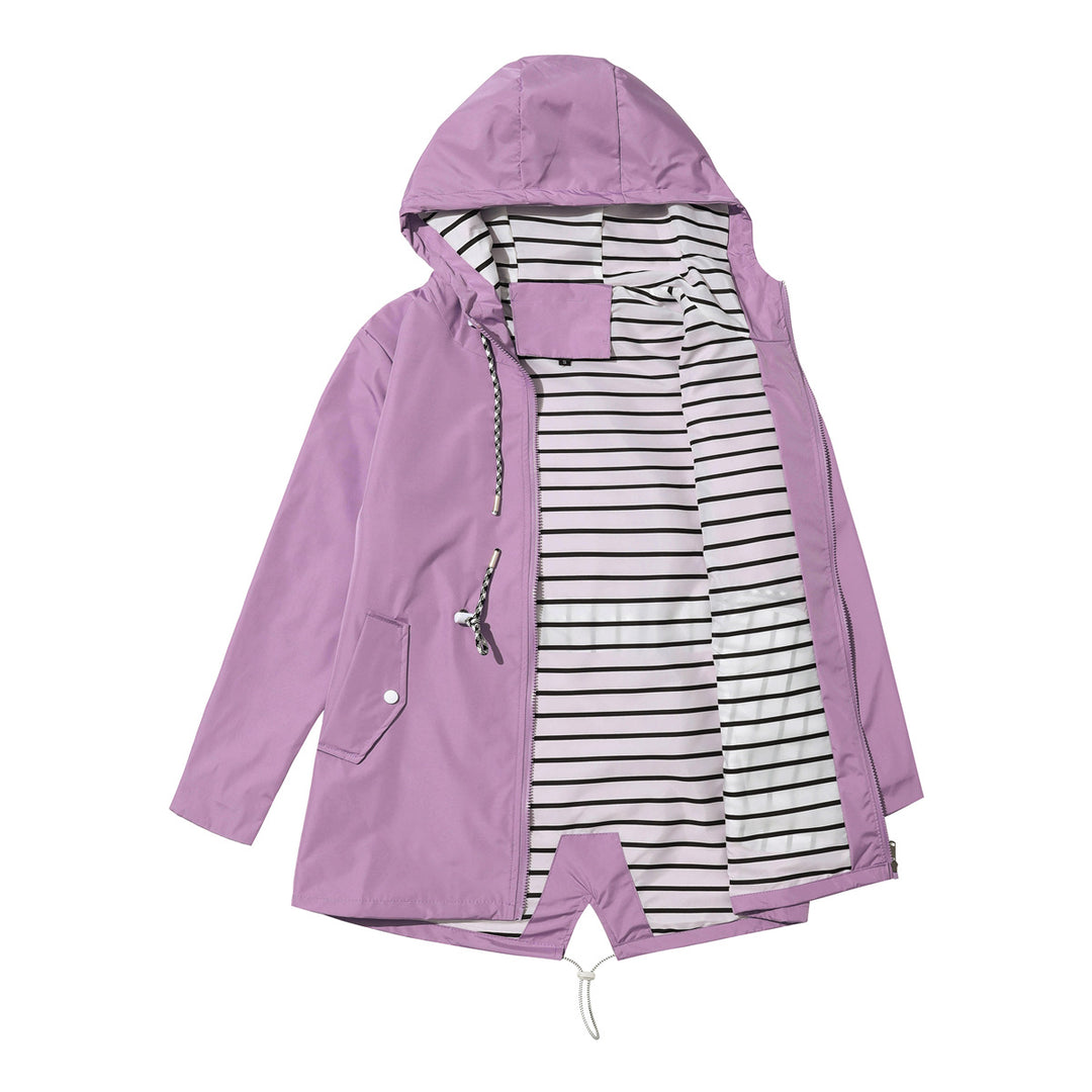 Grace Hooded Waterproof Raincoat