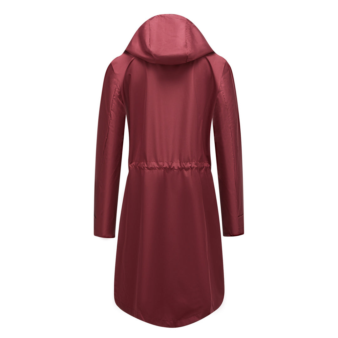 Victoria Hooded Waterproof Raincoat