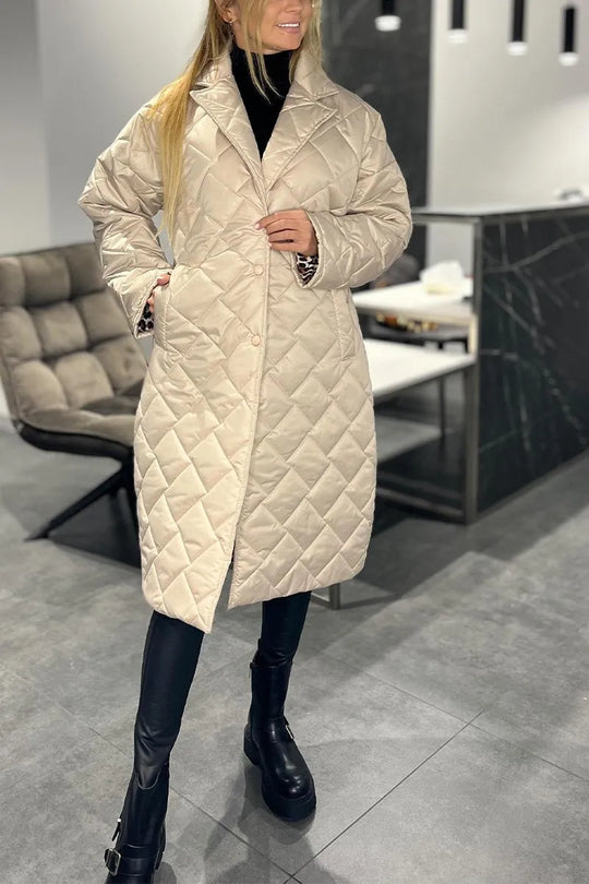 Amelia Reversible Quilted Coat