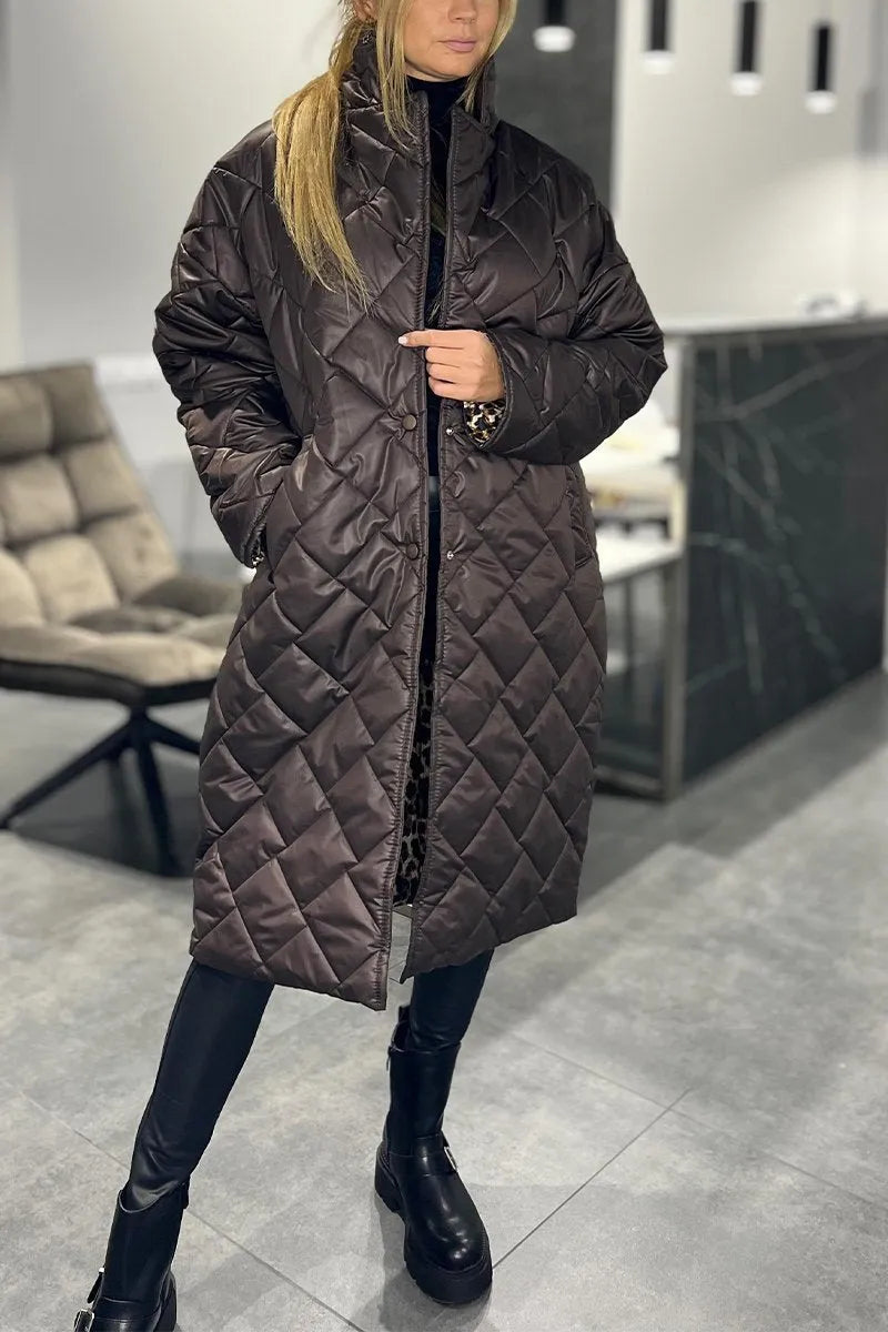 Amelia Reversible Quilted Coat